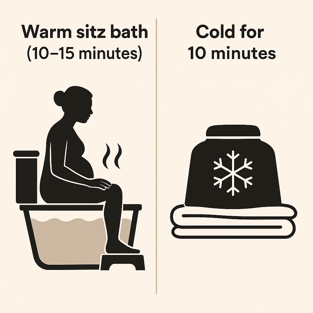 Cold And Warm Hemorrhoid Remedies